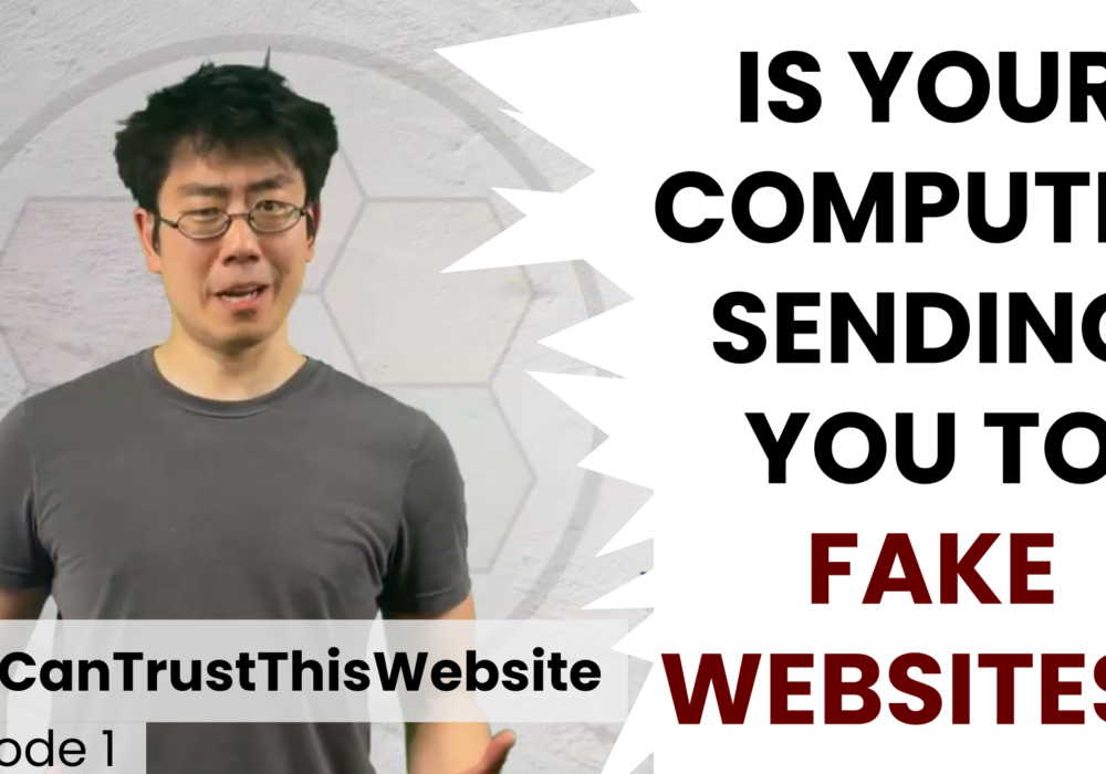 Is your computer sending you to fake websites? You Can Trust This Website Episode 1 YouTube video cover